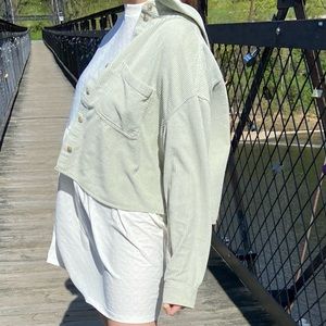 American Eagle Jacket, size M, Pastell Green